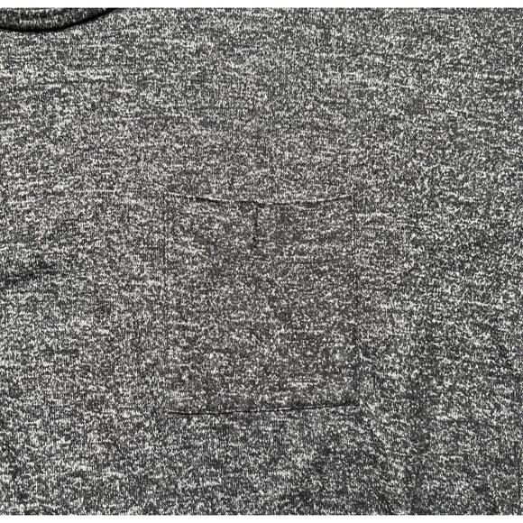 Women’s Size 1X For The Republic Heather Black Pocket T-Shirt - Picture 2 of 5
